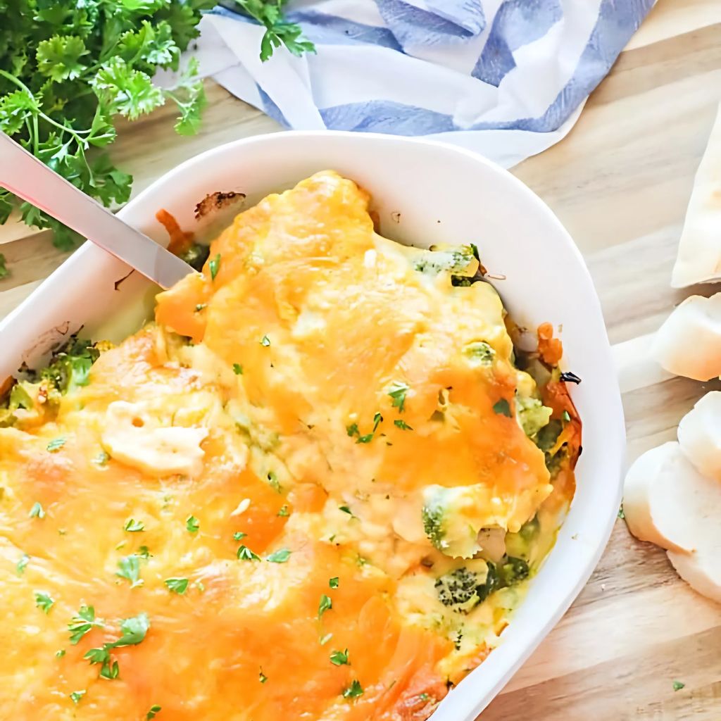 Chicken Broccoli Cheese Casserole