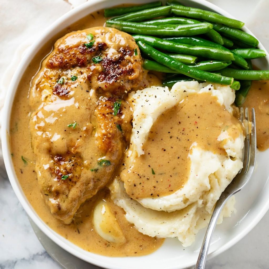creamy garlic chicken