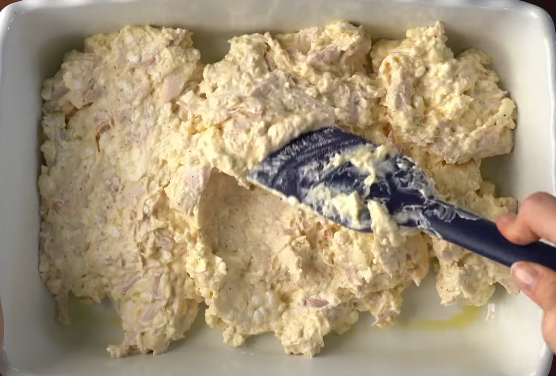 Transfer to Baking Dish