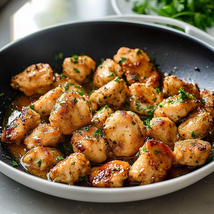 Garlic Butter Chicken Bites
