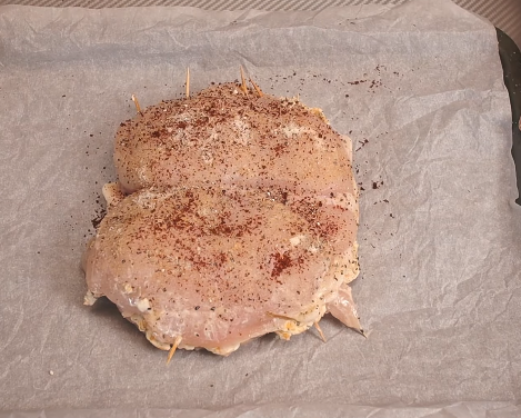 Season and Prep for Baking