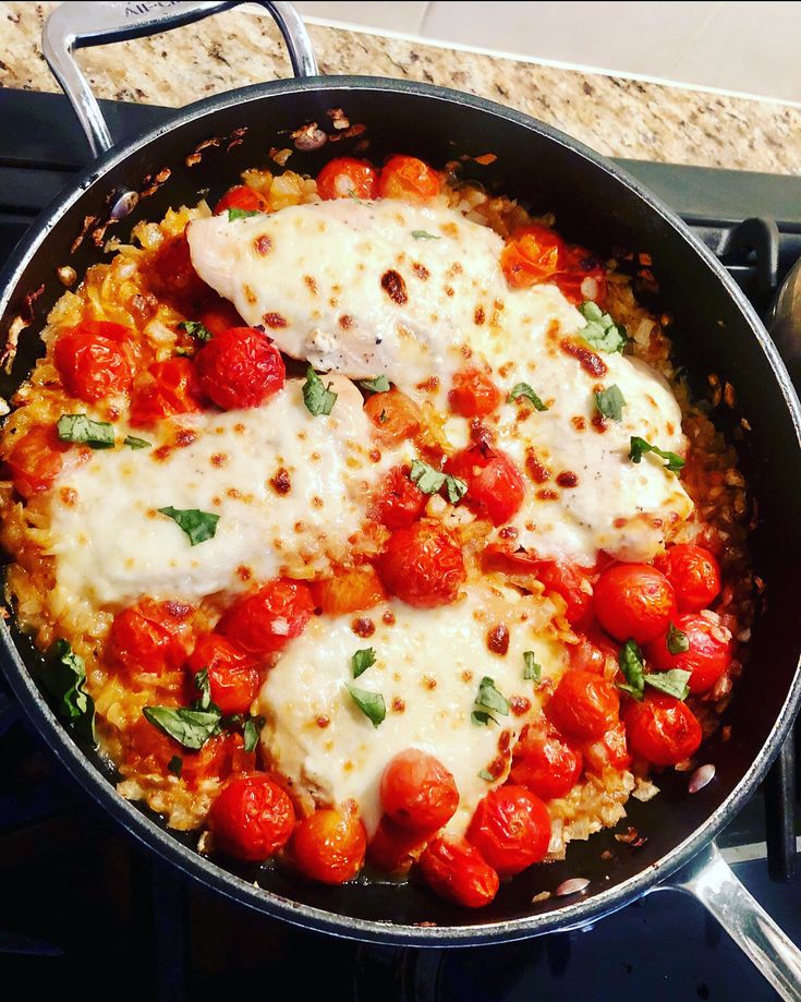 Caprese Chicken Skillet