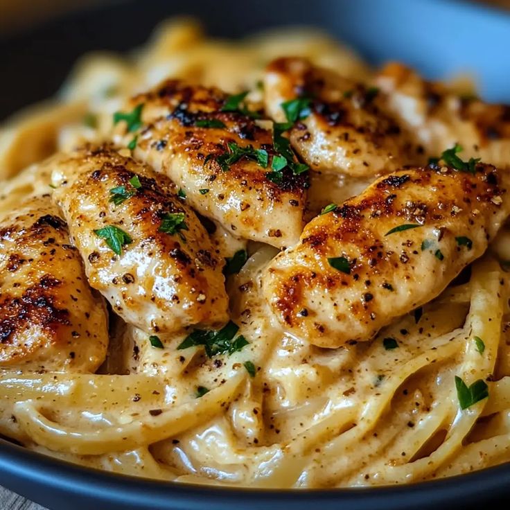 Creamy Cajun Chicken Pasta
