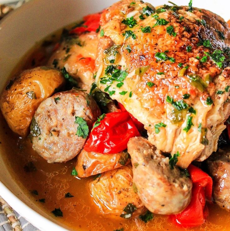Chicken Scarpariello 