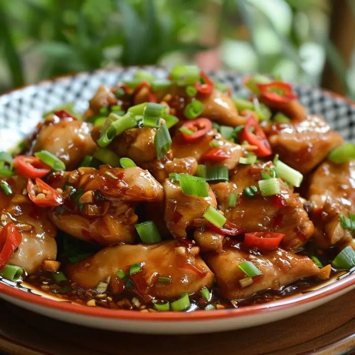 Chicken in Garlic Sauce Chinese