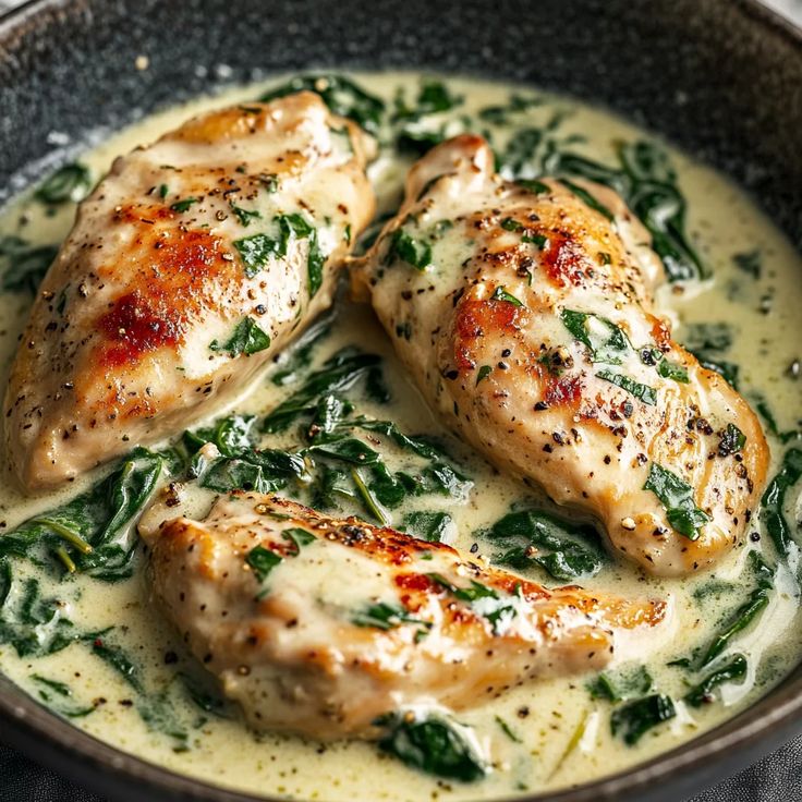 Creamy Spinach Chicken