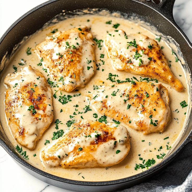 Creamy Boursin Chicken 