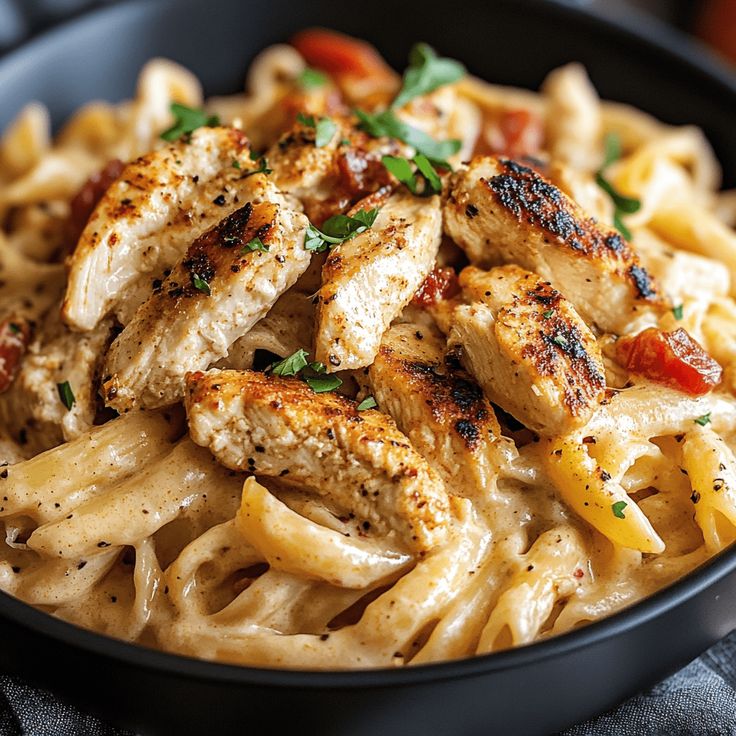 One Pot Cajun Chicken Pasta 