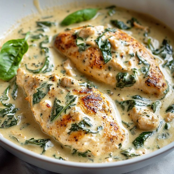 Creamy Spinach Chicken