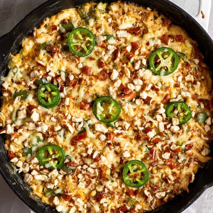 jalapeno popper skillet chicken