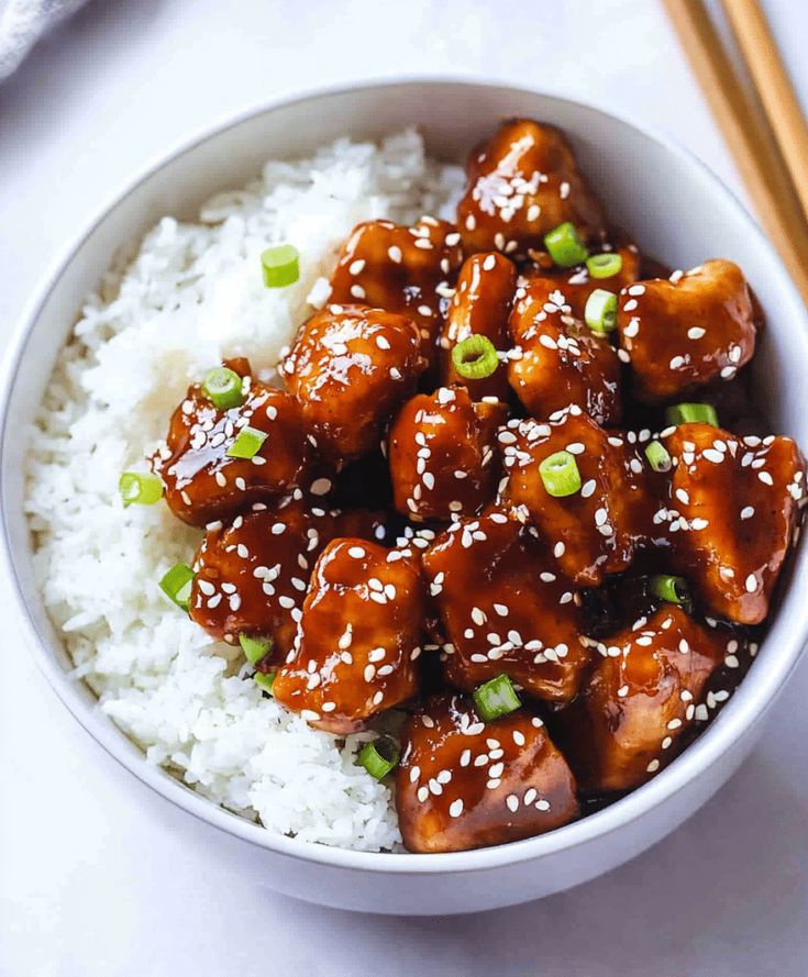 Sticky Sesame Chicken