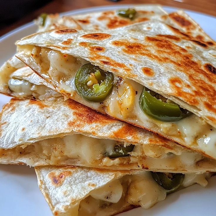 jalapeno popper quesadillas