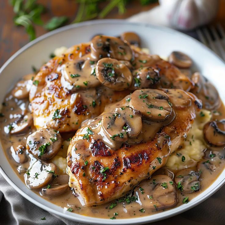 Chicken Marsala