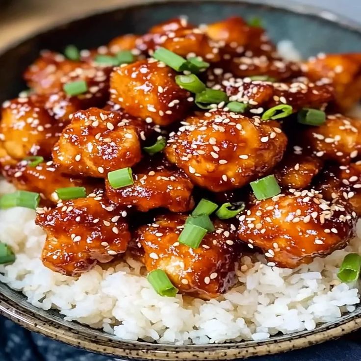 Sticky Sesame Chicken