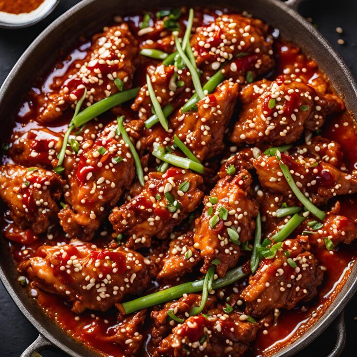 Spicy Korean Chicken 