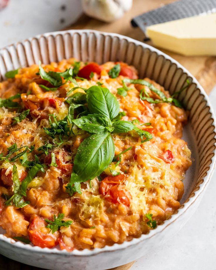 Spicy Red Risotto (Vegan)