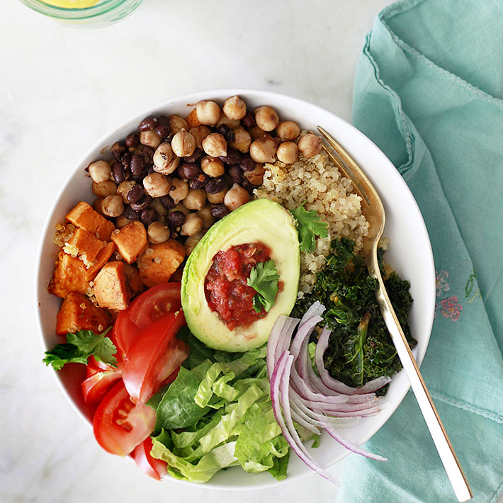 Quinoa Taco Bowl 3 Quinoa Taco Bowl