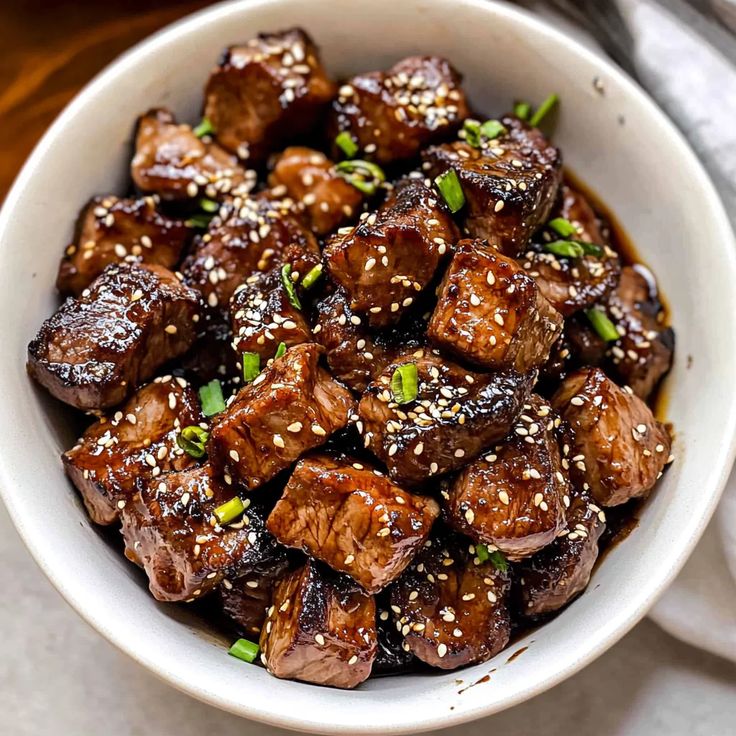 asian steak bites