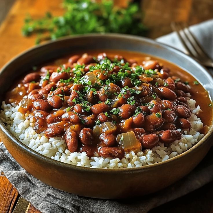 louisiana red beans and rice 