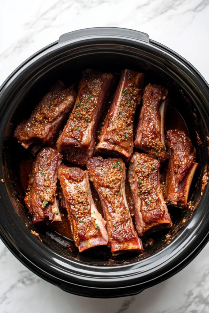 garlic brown sugar lamb ribs 