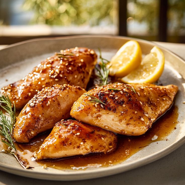 easy baked honey dijon chicken 