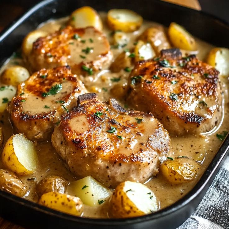 dutch oven pork chops 