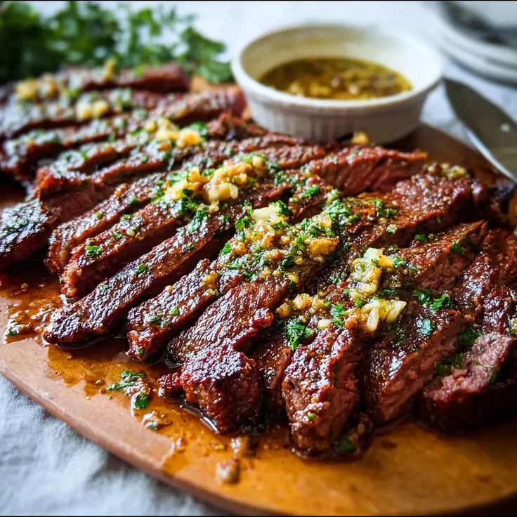cajun steak with apricot orange glaze 
