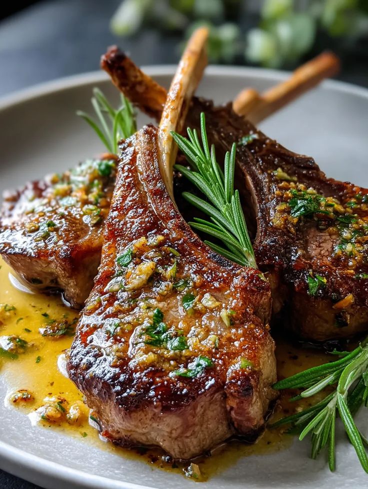 Garlic Brown Sugar Lamb Ribs