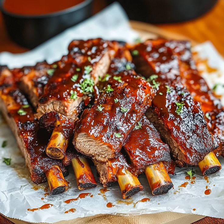 garlic brown sugar lamb ribs