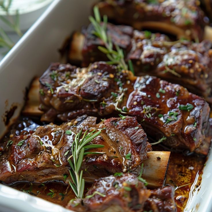 Garlic Brown Sugar Lamb Ribs