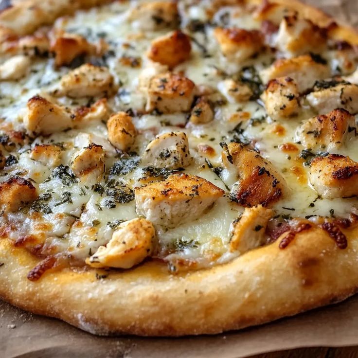 roasted garlic peso pizza 