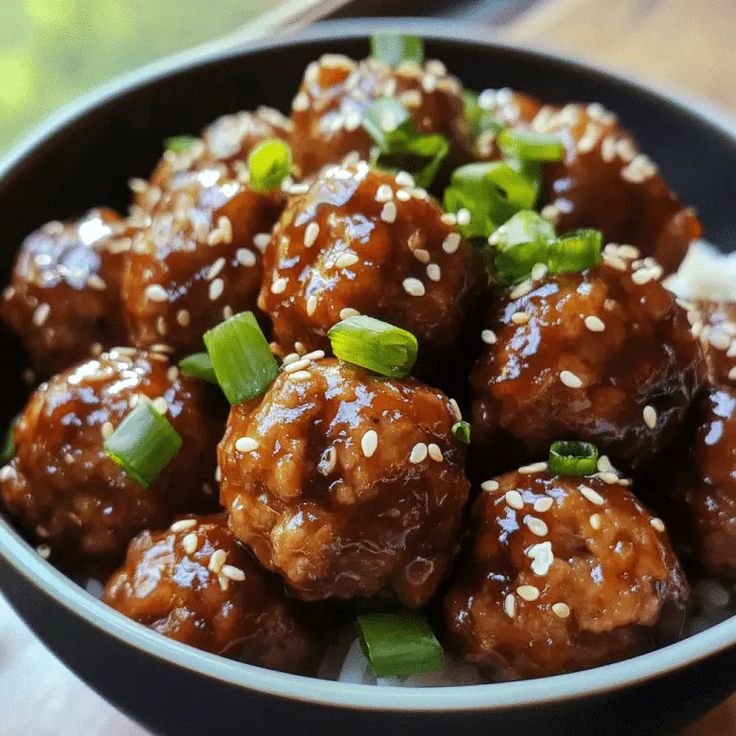 asian meatballs chinese pork meatballs char siew style 