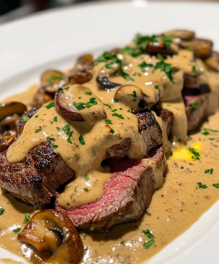 mushroom sauce for steak