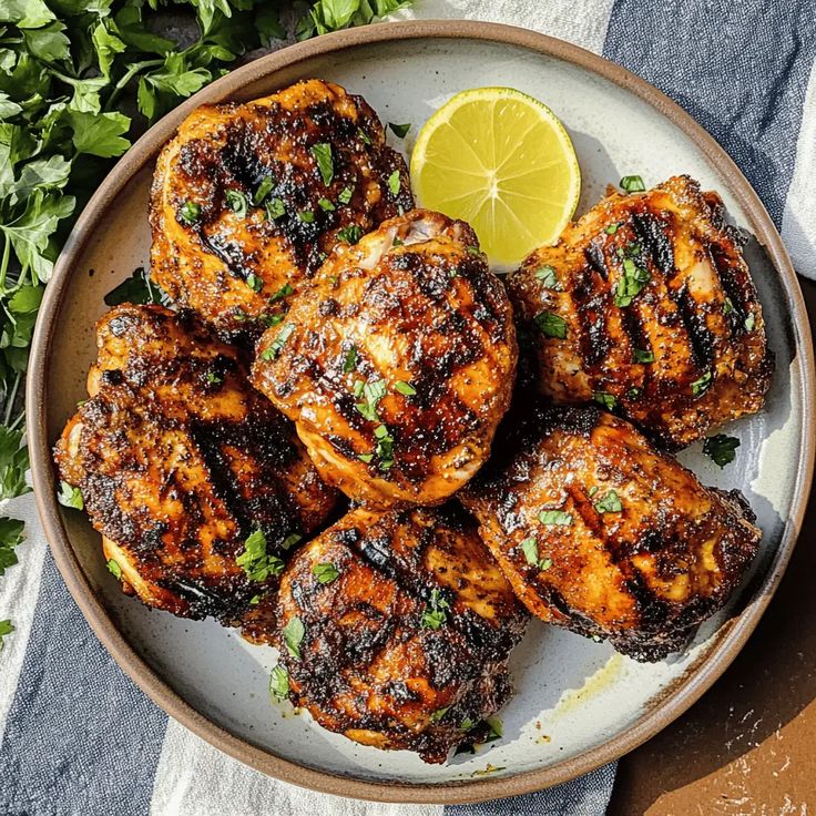 Chicken Thighs Grilled 1 chicken thighs grilled