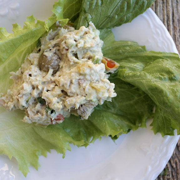 Tuna and Avocado Lettuce Wraps