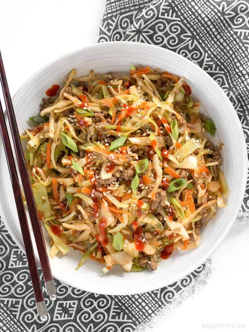 Beef and Cabbage Stir-Fry